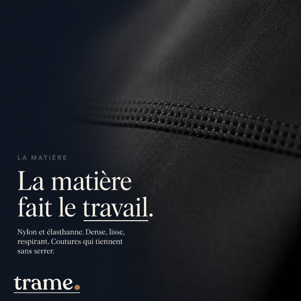 Un seul tissu. Deux découpes.
